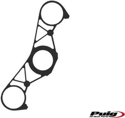 Produktbild von PUIG 7375U Naked Yoke Protector  passend fuer YAMAHA YZF-R1 Grau