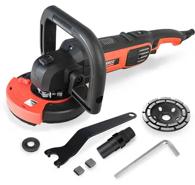 Image de Meuleuse pour béton - HSG55X - Meuleuse pour sols - 1600 W - Sans poussière - 2800–9000 tr/min - 5 kg - Noir