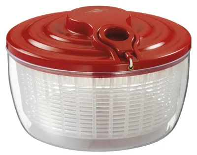Salatschleuder WAVE 3,25 L, rot, Seilzug, Ø 24 cm