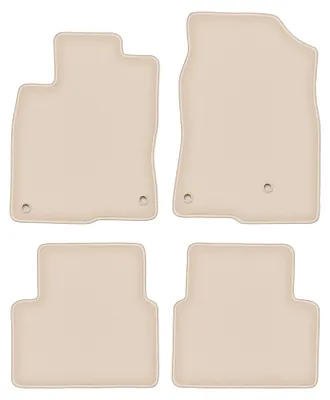 Produktbild von DURBAN Beige Velours-Fußmatten-Set für Honda Civic X Schrägheck (2017-)