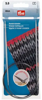 Produktbild von PRYM 212124 Rundstricknadel 80 cm 3 mm