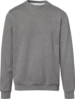 Produktbild von Sweatshirt PREMIUM - grau-meliert - Größe L