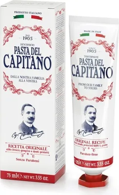 Produktbild von Pasta del Capitano Premium Edition 1905 Zahncreme Original Rezept 75 ml