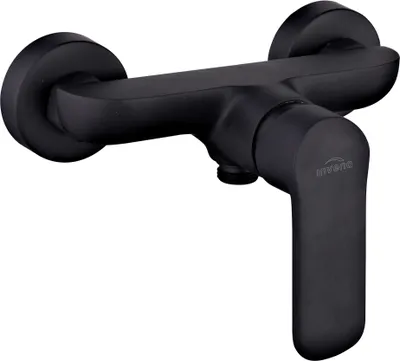 Produktbild von BADLAND Brausearmatur Wasserhahn SIROS Brausebatterie für Badezimmer in Schwarz
