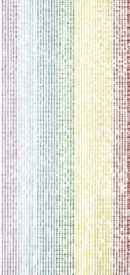 Obrázek produktu pro Závěs do dveří, perly Colorado 90x200 cm