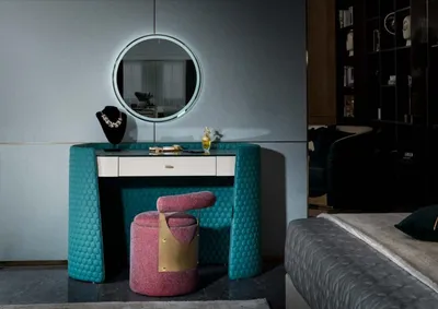 Produktbild von Hocker Schlafzimmer Rot Neu Kreative Modern Design Möbel Luxus Edelstahl Textil