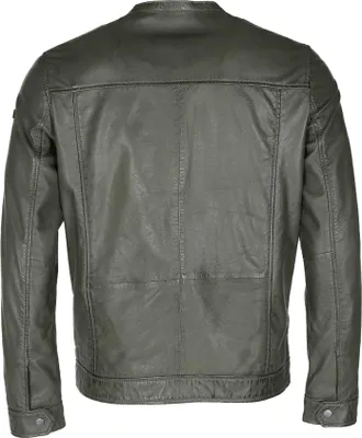 Produktbild von JCC Lederjacke 31024402 Herren olive 50