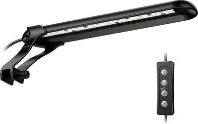 Zdjęcie produktu dla Lampa LED do akwariów, 14 trybów pracy, sterowanie za pomocą wbudowanego timera, 9 W, do akwariów o pojemności do 40 litrów