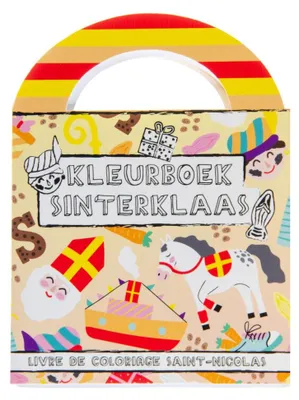 Image de Livre de coloriage Duckiez avec autocollants Sinterklaas