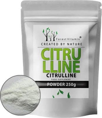 Produktbild von L-Citrullin Malat Pulver 250g - L Citrullin Aminosäure 2:1 - Forest Vitamin