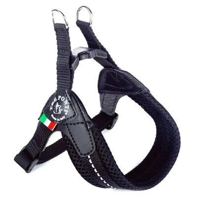 Tre-Ponti Geschirr Easy Fit-Soft Mesh schwarz