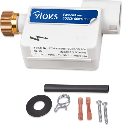 Produktbild von Magnetventil passend wie Bosch 00091058 Reparatursatz für Spülmaschine