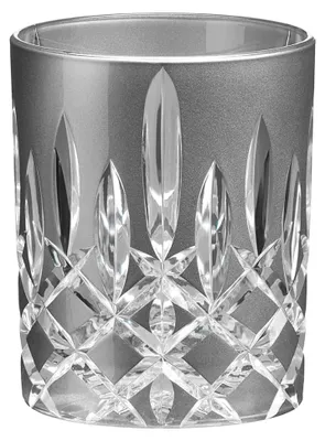 Produktbild von Laudon Tumbler, silbernes Kristallglas, Einzelpackung, maschinell gefertigt