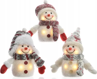 Immagine prodotto di LumineoDecorazione natalizia LED pupazzo di neve 11 x 8 x 18 cm