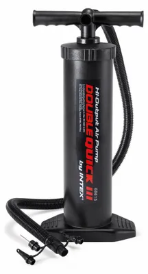 Obrázek produktu pro Vzduchová pumpa, výkon 2,4 l, ergonomická rukojeť, 4 nástavce