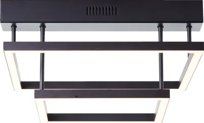 Produktbild von LED Deckenlampe, 19 cm Höhe, 32 cm Breite, 3400 lm, 3 Stufen Dimmer