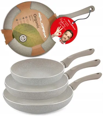 Produktbild von Florina Sandy Set 3 Induktionspfannen Antihaftbeschichtet