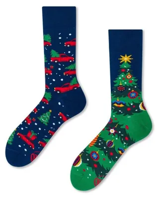 Produktbild von Motivsocken "XMAS TREE" von Many Mornings.Größe:39-42