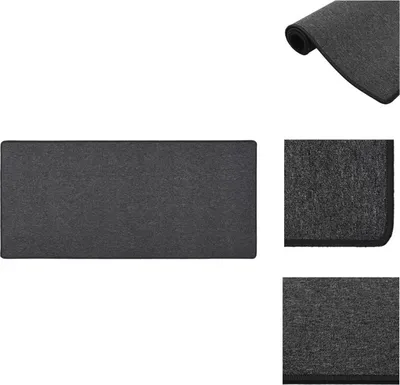 Zdjęcie produktu dla vidaXL Bieżnik dywanowy antracytowy 80x150 cm - Dywany