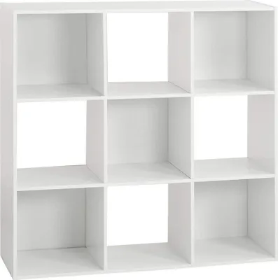 Obrázok produktu pre Eazy Living Regál na knihy 9 políc Cassien White