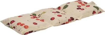 Zdjęcie produktu dla Poduszka grzewcza Kirschenstein do karku i szyi - 50 x 20 cm, kolor ecru, z motywem wiśni
