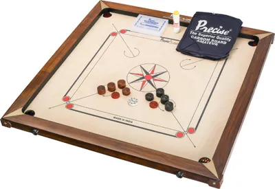 Produktbild von Carrom Ama-8 mm - Walnuss 12 kgs. 74x74 cm - 82x82 cm - Karrom spiel - Turnier