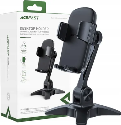 Produktbild von ACEFAST E10, Handy/Smartphone, Passive Halterung, Tisch/Bank, Schwarz