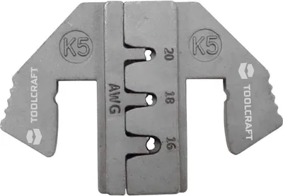 Produktbild von TOOLCRAFT PLE-0K5 TO-6897543 Crimpeinsatz Deutsch DTM/DT/DTP 1.5 mm² (max) DEUTSCH Passend für Marke (Zangen) TOOLCRAFT
