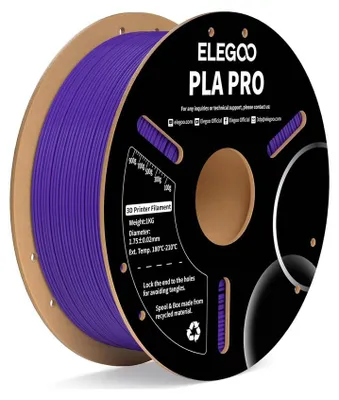 Produktbild von ELEGOO PLA PRO -1.75mm-1KG-Cardboard Spool-Purple