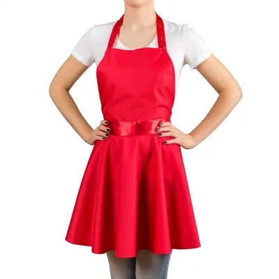 Produktbild von Nitly Red Fartuszek Sukienka prezent DZIEŃ KOBIET