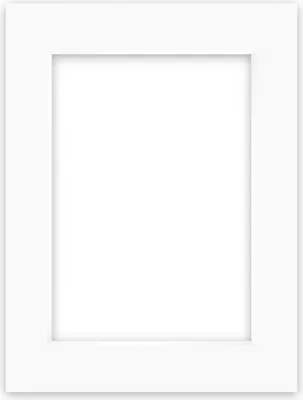 Produktbild von nielsen Conservation Passepartout 2,2 mm, Außenformat 30x40 cm für Bilder DIN A4, Reinweiß glatt