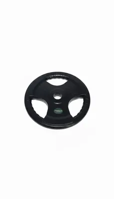Produktbild von Tornello Sports Tri-Grip Hantelscheibe 25 kg – gummiert, 50-mm-Aufnahme
