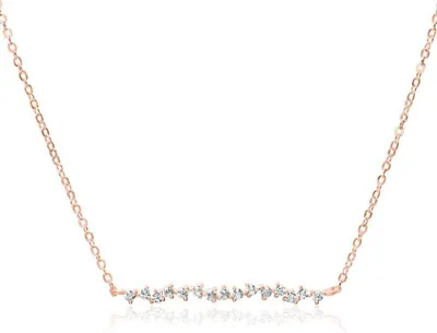 Produktbild von Kette für Damen von JEWLIX aus 925er Silber, rosévergoldet