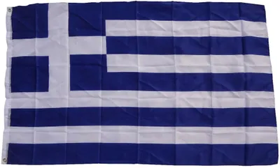 Produktbild von Flagge Griechenland 90 x 150 cm - Fahne- reißfest - rissfest - Hissfahne- Hissflagge - Sturmflagge -zum hissen -  - keine billige Chinaqualität