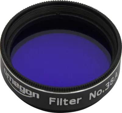 Produktbild von Omegon Farbfilter #38A Dunkelblau 1,25''