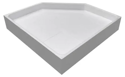 Produktbild von Sturotec Wannenträger für Steinkamp Plan Fünfeck Duschwanne 90 x 90 cm