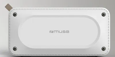 Produktbild von Muse M-750 BTW, 2.0 Kanäle, Verkabelt & Kabellos, 10 m, Tragbarer Stereo-Lautsprecher, Weiß, China