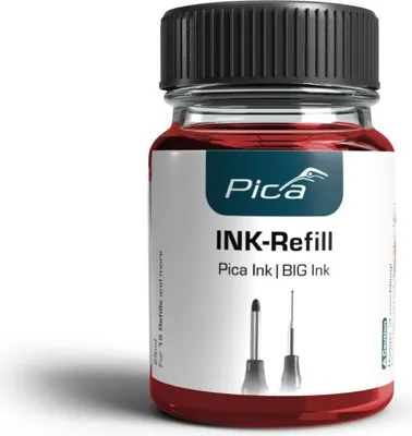 Produktbild von Pica Nachfülltinte, rot