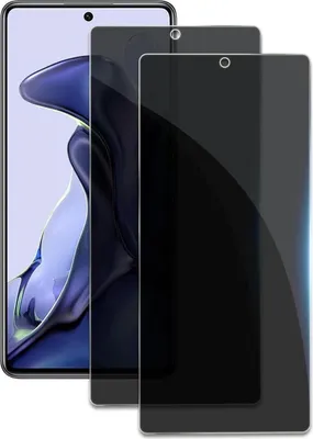 Obrázok produktu pre 2x ochrana obrazovky Xiaomi 11T/11T Pro, 9H pancierové sklo, proti špehovaniu, odolné voči odtlačkom prstov