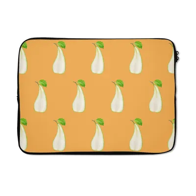 Produktbild von MuchoWow® Laptop Hülle 14 ZollBirne - Farben - Muster Laptoptasche - Laptoptasche - Stoßsicher - Schutzhaube