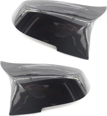 Produktbild von Rückspiegelschalen Seitenflügel-Abdeckkappe Hellschwarz Paar Ersatz für BMW F32 F30 F31 F33 F36