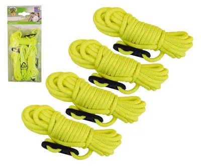 Zdjęcie produktu dla Liny odciągowe o długości 3 mm / 3 m, odbijające światło w ciemności, z