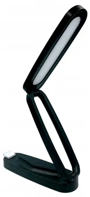 Produktbild von Lethe E-393042 Faltbare Schwarze LED-Schreibtischlampe