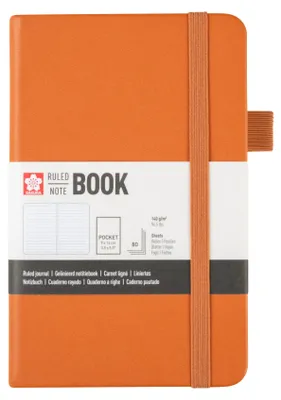 Produktbild von Sakura - Notitieboek pocket lijn amber