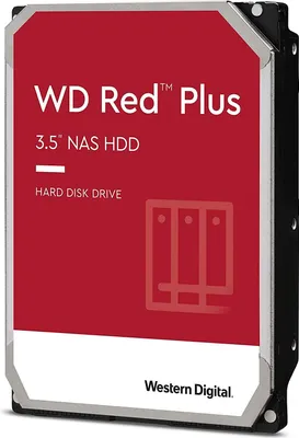 Immagine prodotto di Disco rigido Western Digital WD Red Plus NAS 3,5" 5400 rpm Western Digital