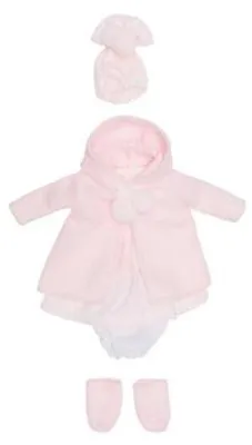 Produktbild von Asi Puppenkleidung Dufflecoat rosa - Puppenjacke Spielzeug