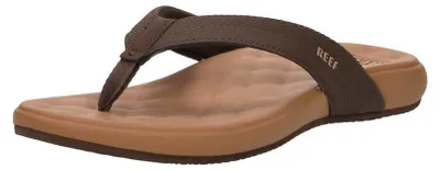 Produktbild von Reef Cushion Melody  Teenslippers - Donkerbruin - Maat 41