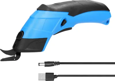 Produktbild von Handheld-Lithium-Elektro-Power-Schere Multifunktions-Schneidschere Stoff Teppich PVC Pappe Stoff Schneiden Akku-Schere Schere