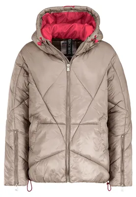 Produktbild von Sublevel Steppjacke mit Kapuze und Reißverschluss für kühles Wetter Größe: M