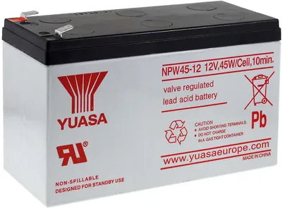 Image de YUASA Batterie plomb-acide NPW45-12